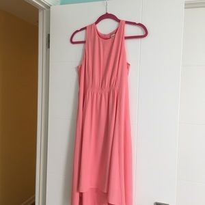Size 8 peach WHBM dress